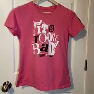 WWE Dolph Ziggler “It’s too bad…” pink tee sz L